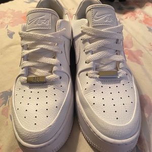 Platform Nike Air Force Ones- gently used 7.5W